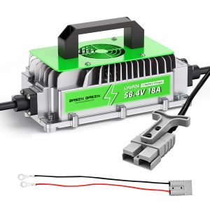 Anderson Plug  Lithium Battery Charger 48 Volt/58.4V 18A for LiFePO4 Battery 